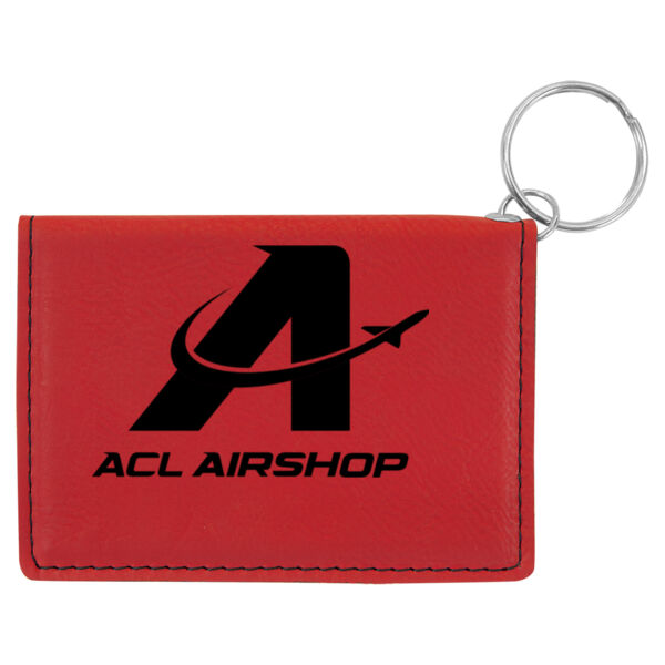 ACL Airshop - Laserable Leatherette Keychain/ID Holder Thumbnail