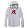 Adult Triblend Full-Zip Fleece Hooded Sweatshirt Thumbnail